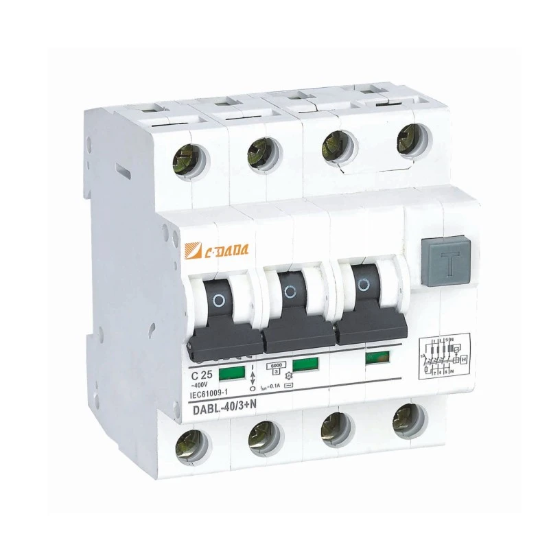 2P 4P elektrooniline tüüp RCBO